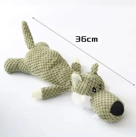 Plush Cartoon Puppy Dog Toys - Elephant, Lion or Wolf - PetStars.Store