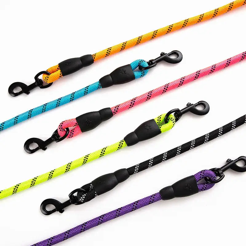 Premium Strong Reflective Leash Pink