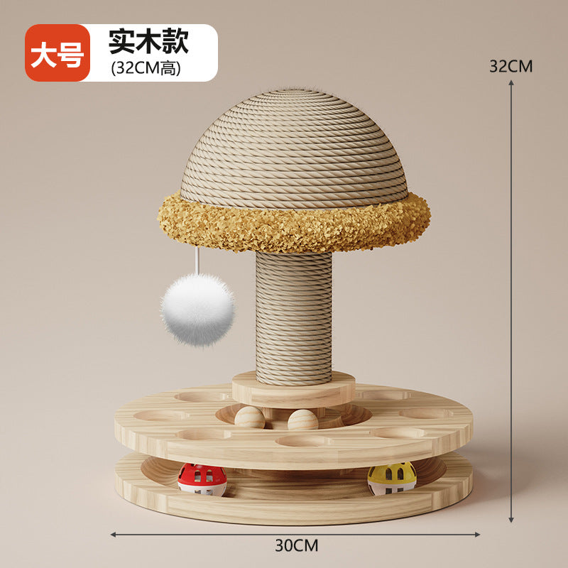 Cat Scratching Post with Toy