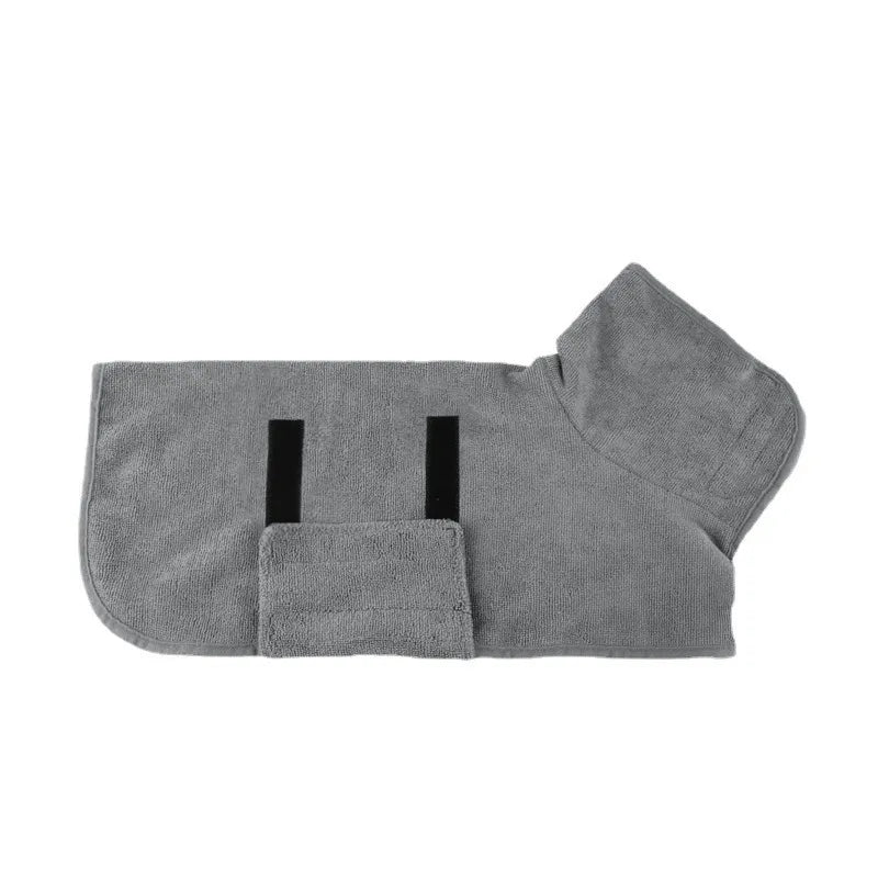 Pet Bathrobe Fast Drying Towel Grey XS