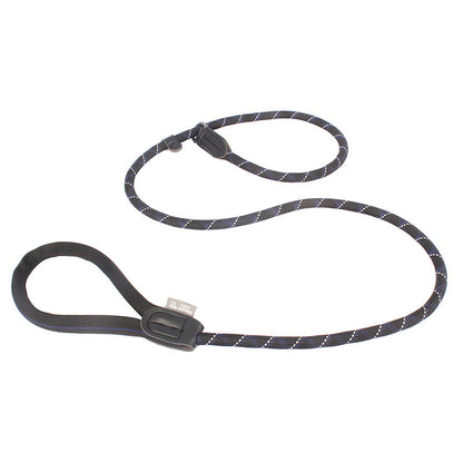 Integrated Collar & Leash Black 1.0x155cm