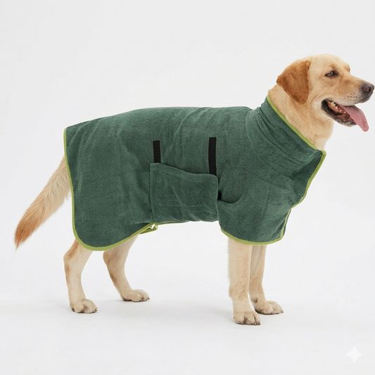 Microfibre Dog Drying Robe