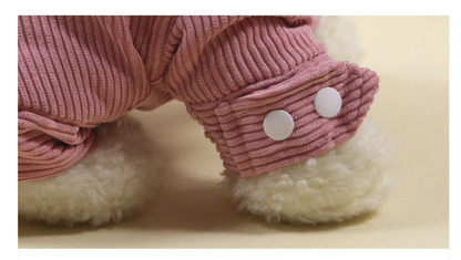 Lamb Fleece Corduroy Coat