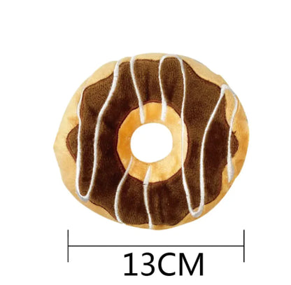 Cute Food & Drink Dog Toy Selection