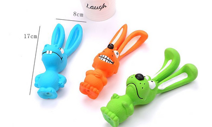 Playful Rabbit Chew Toy