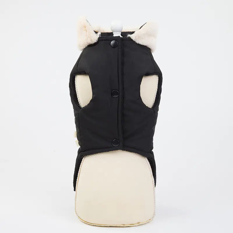 Princess Coat with Bow and Fur Collar