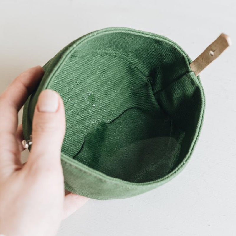 Folding Canvas Dog Bowl