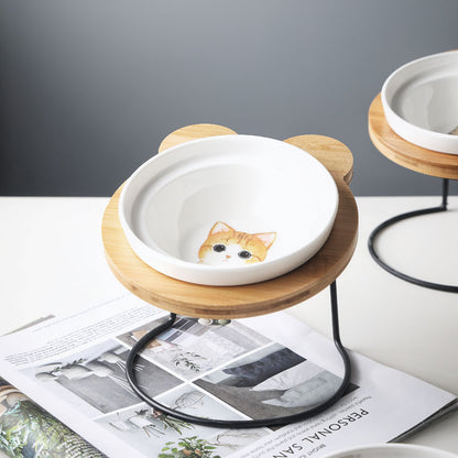 Premium Ergonomic Bowl Holder & Bowls