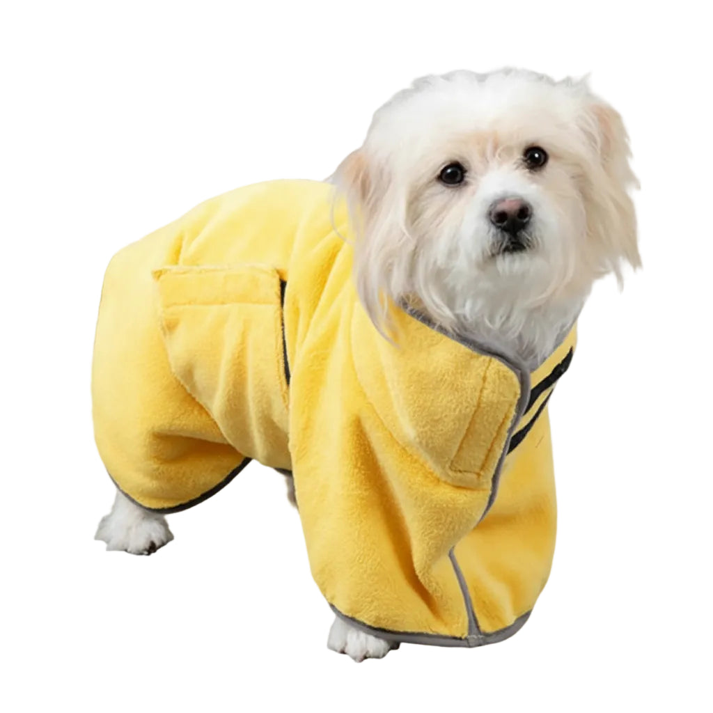 Pet Bathrobe Fast Drying Towel Sky Blue XL