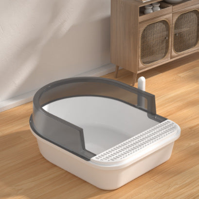 Large & Extra Large Semi-Enclosed Litter Box