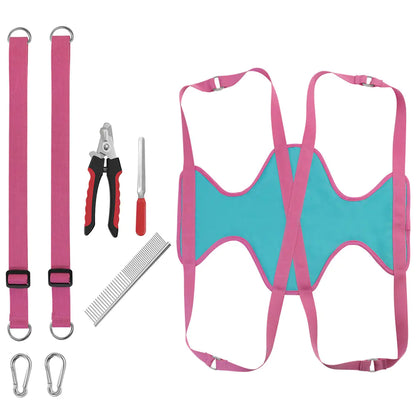 Grooming Hammock with Trimming Kit