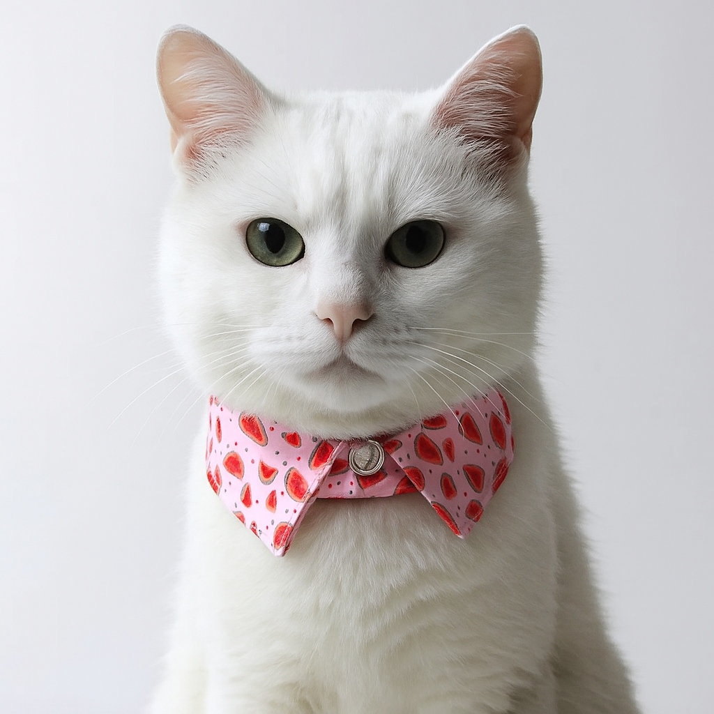 Cute Fruity Bow Tie Cat Collars