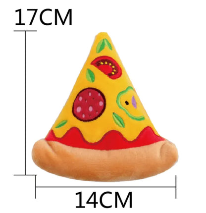 Cute Food & Drink Dog Toy Selection