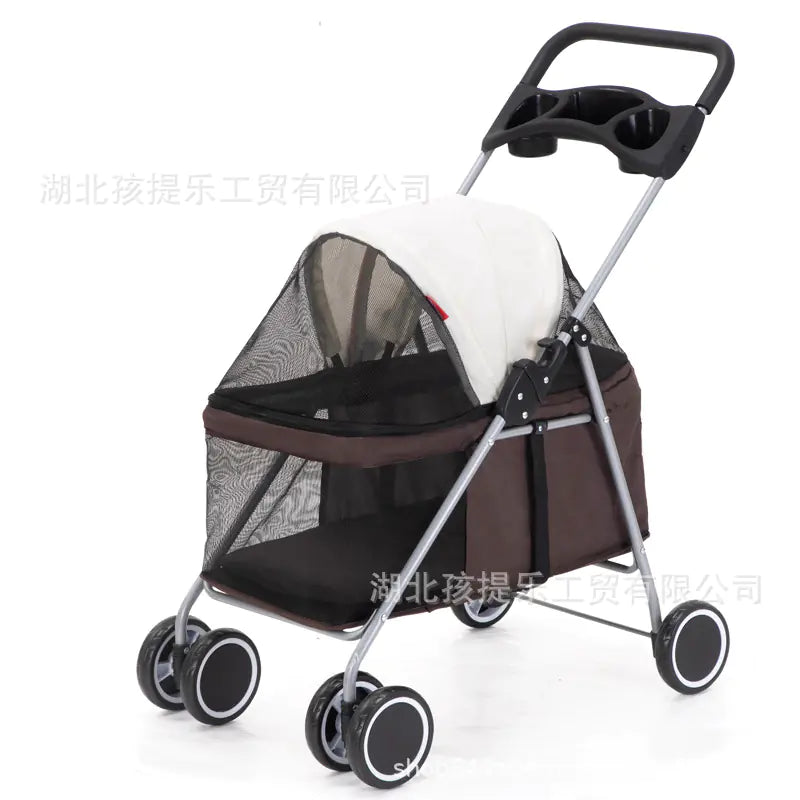 Portable Foldable Pet Stroller for Cats and Dogs 807