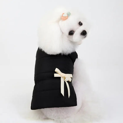 Princess Coat with Bow and Fur Collar