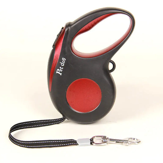 Automatic Retractable Dog Leash - 3 or 5 Metres pink 3m