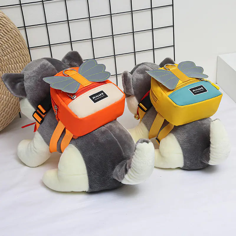 Pet Knapsack Backpack with Leash Attachment