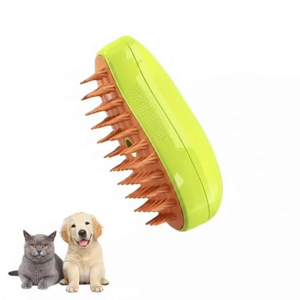 Pet Steam Brush Electric Spray Comb
