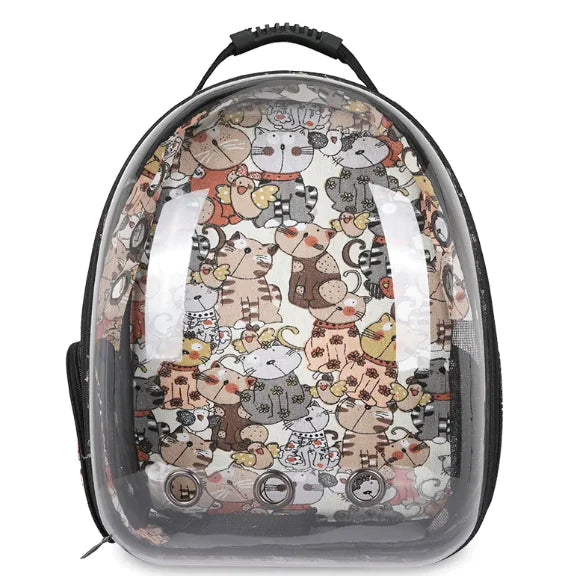 Cat and Dog Space Carry Bag Backpack