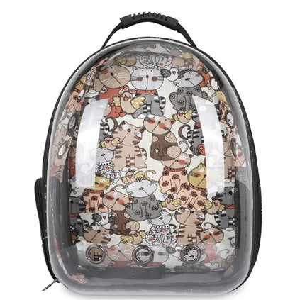 Cat and Dog Space Carry Bag Backpack