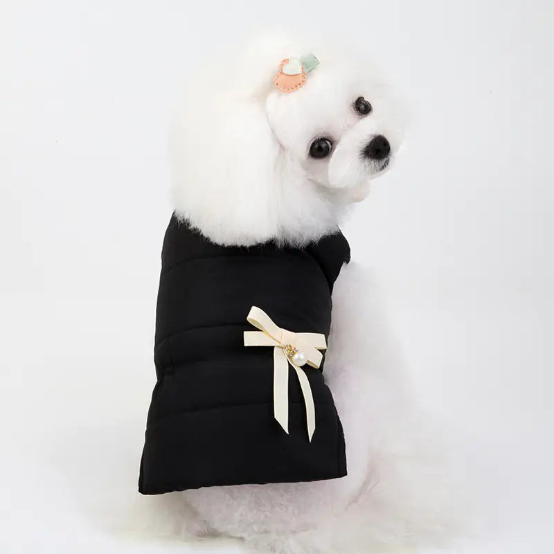 Princess Coat with Bow and Fur Collar