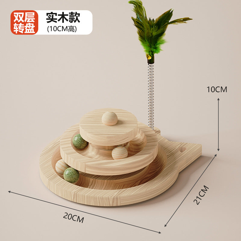 Cat Scratching Post with Toy