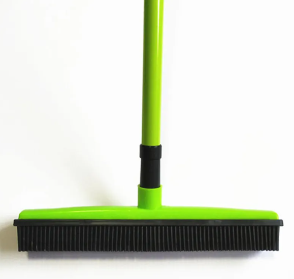 Pet Hair Removal Broom Mop Grass green