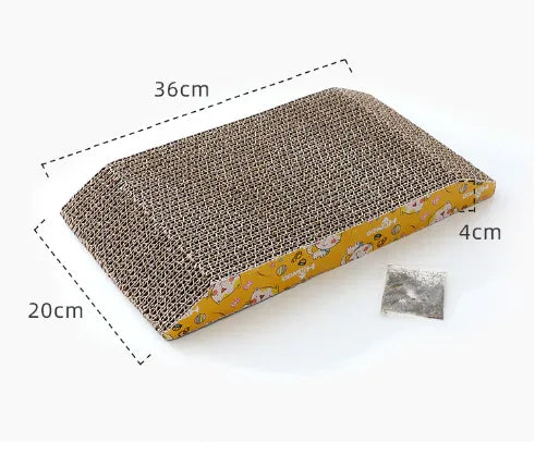 T-Shaped Scratching Board with Catnip