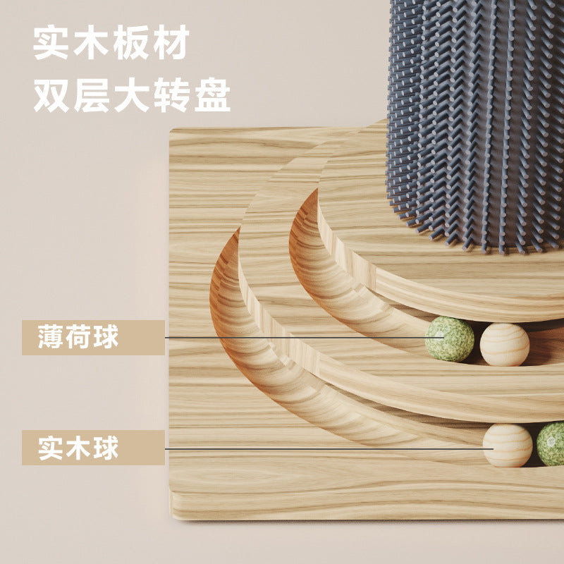 Cat Scratching Post with Toy