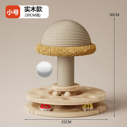 Cat Scratching Post with Toy