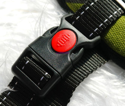 "Sport Dog Harness with Chest Strap and Leash"