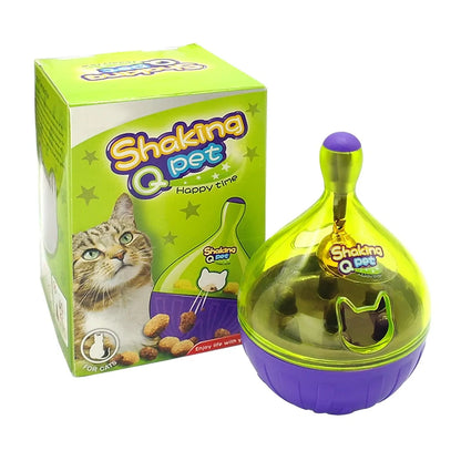 Interactive Tumbling Cat Feeder
