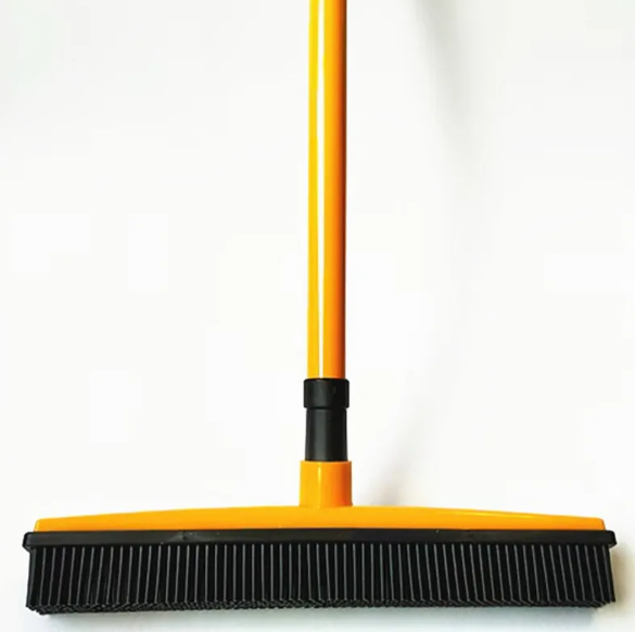 Pet Hair Removal Broom Mop Yellow