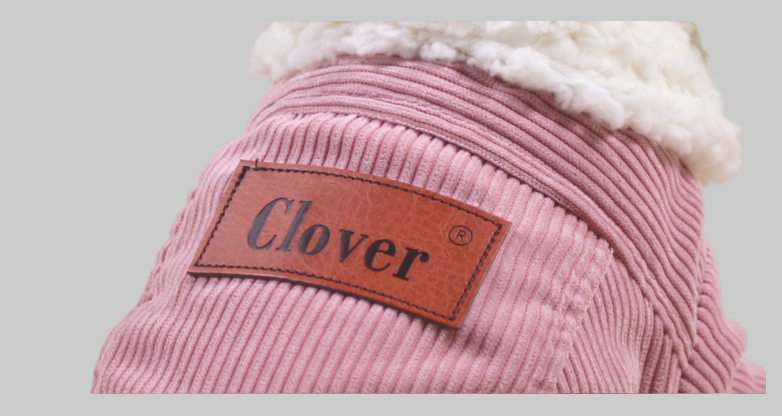 Lamb Fleece Corduroy Coat