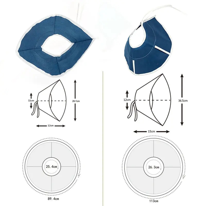 Waterproof Elizabethan Collar for Cats