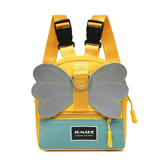 Pet Knapsack Backpack with Leash Attachment Green