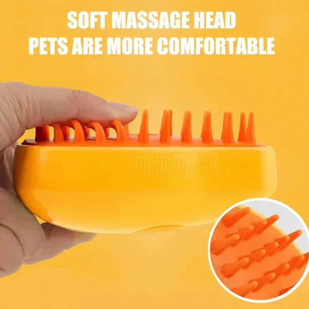 Pet Steam Brush Electric Spray Comb