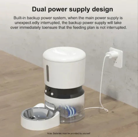 Automatic WiFi Pet Feeder - 2 types - voice or 1080P Camera