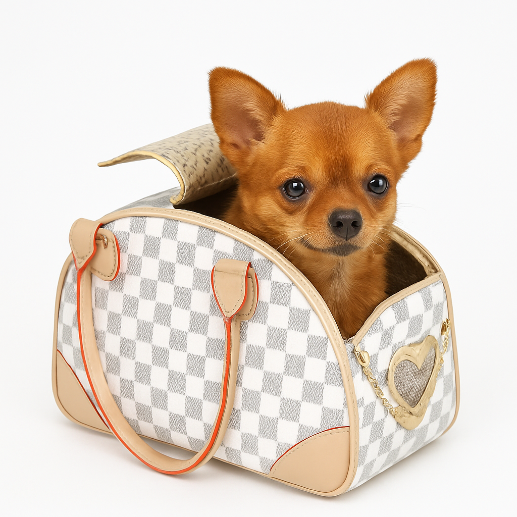 Pretty Travel-Friendly Pet Tote