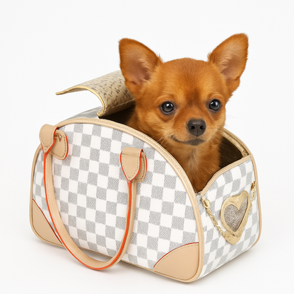 Pretty Travel-Friendly Pet Tote