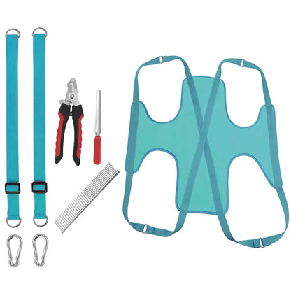 Grooming Hammock with Trimming Kit