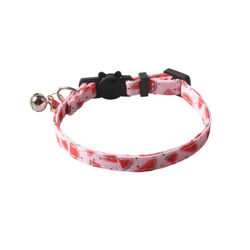 Cute Fruity Bow Tie Cat Collars
