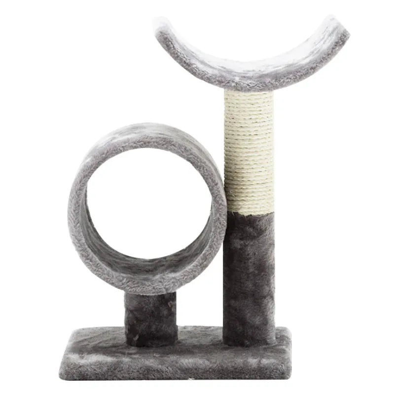 Cat Scratching Post with Plush Tube and Easy Board - PetStars.Store