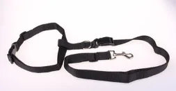 Running & Jogging Hands-Free Dog Lead Black 2.5*110 Centimeter